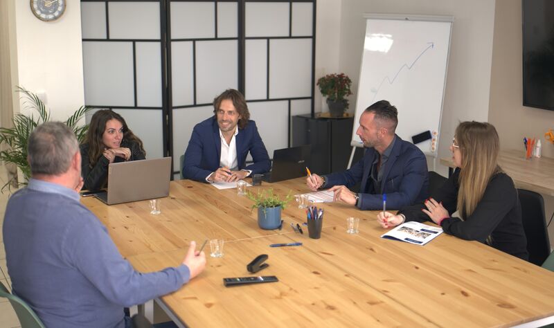 Photo r&eacute;union professionnelle